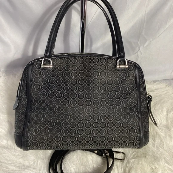 Coach Madison Georgie #30406 Signature Convertible Satchel Crossbody Bag - Picture 4 of 12